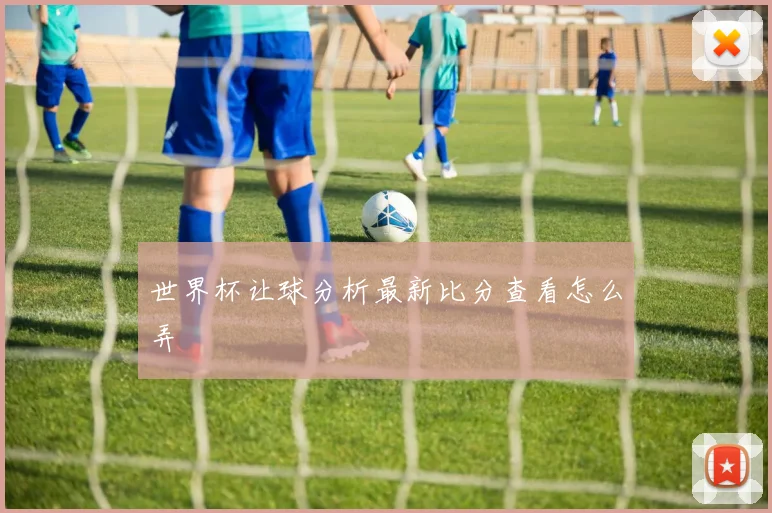 世界杯让球分析最新比分查看怎么弄