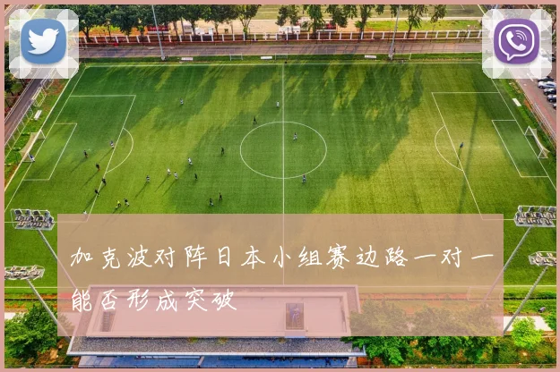 加克波对阵日本小组赛边路一对一能否形成突破